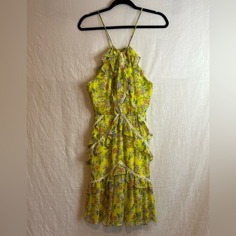 Marissa Webb dress Sz 0  Hourglass. Halter neckline. Sleeveless. Back zipper - Picture 10 of 10
